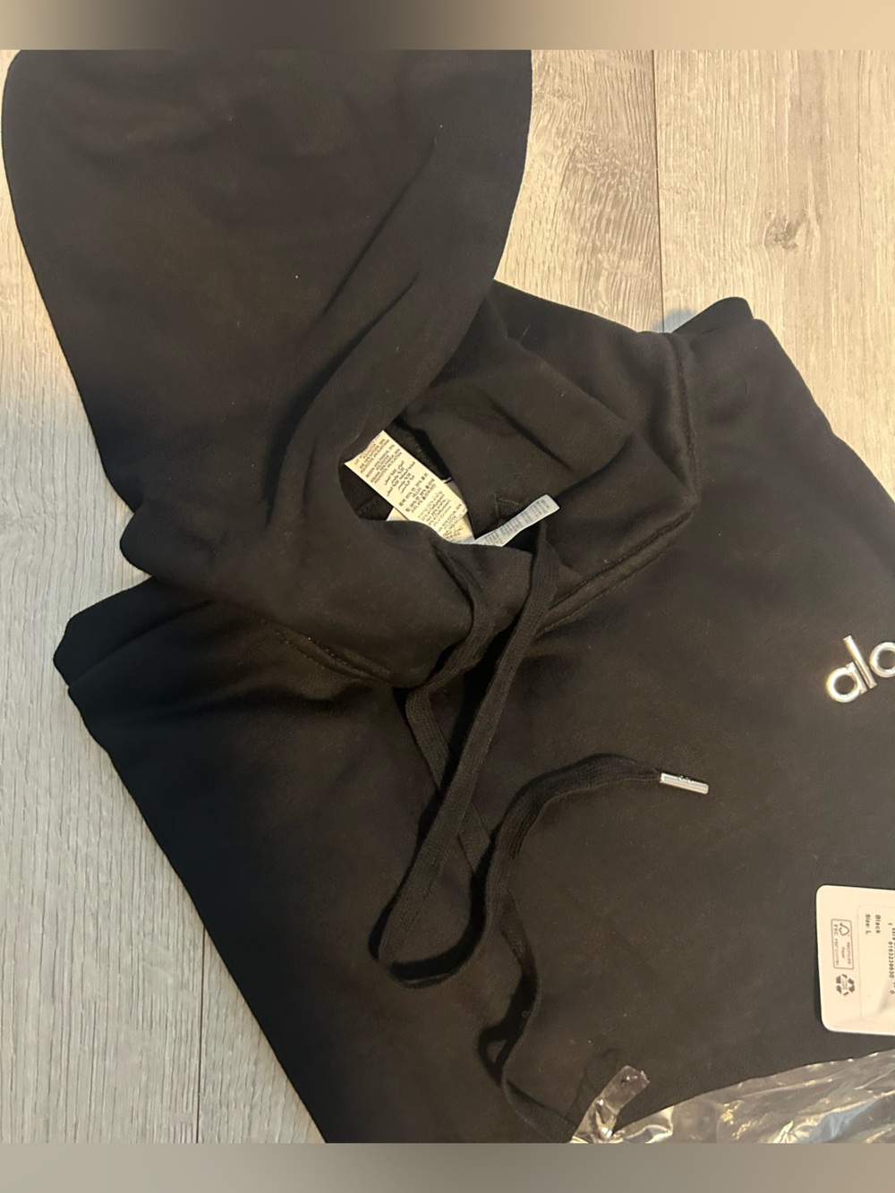 ALO Yoga Men’s Black Hoodie Sweatshirt